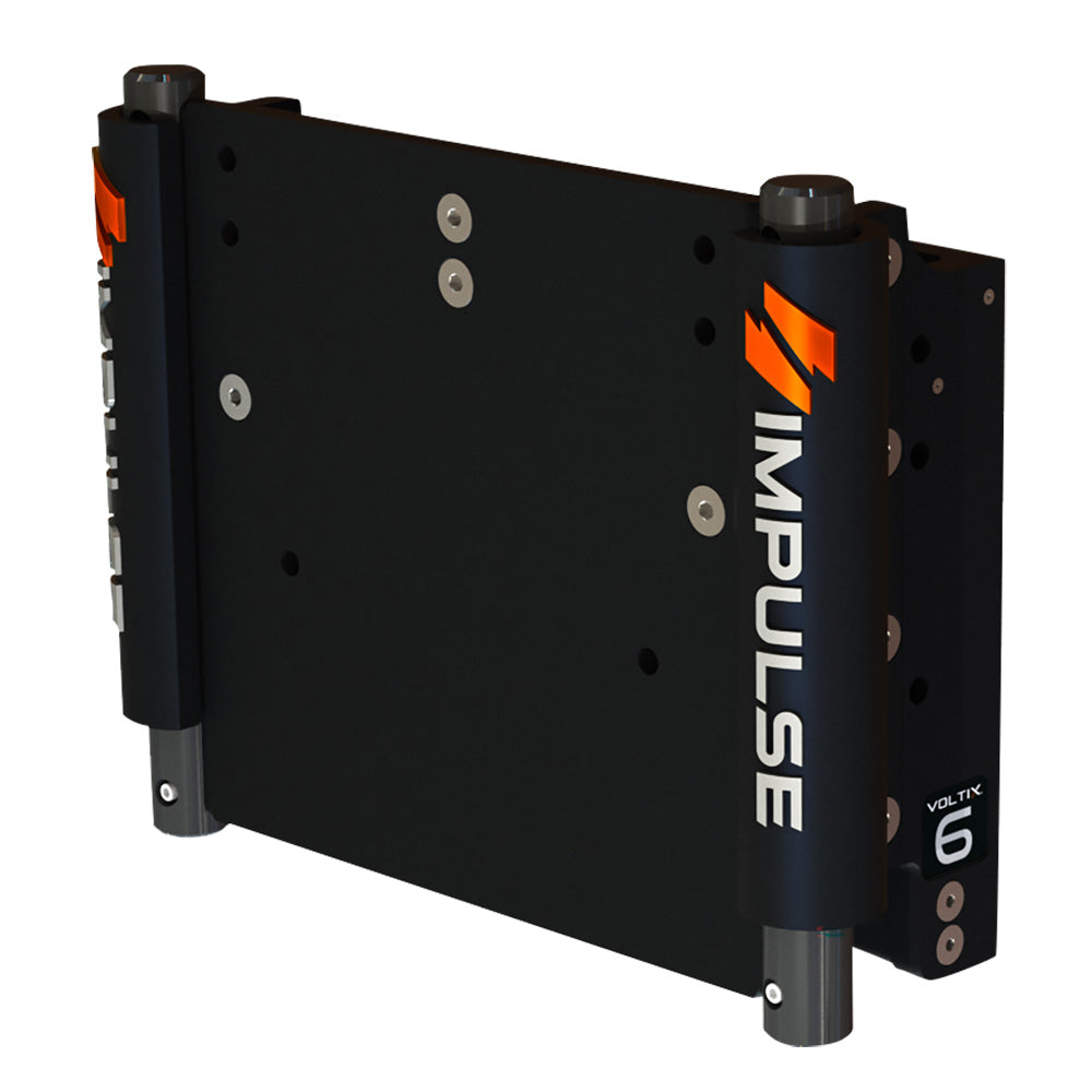 Suncoast Marine and Auto offers IMPULSE 6" Set Back Electric Jack Plate w/Standard Control - Black Anodize [75052-B]