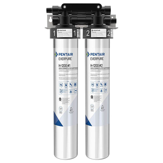 Suncoast Marine and Auto offers Shurflo by Pentair Everpure H-1200 Two-Stage Drinking Water System [EV928200]