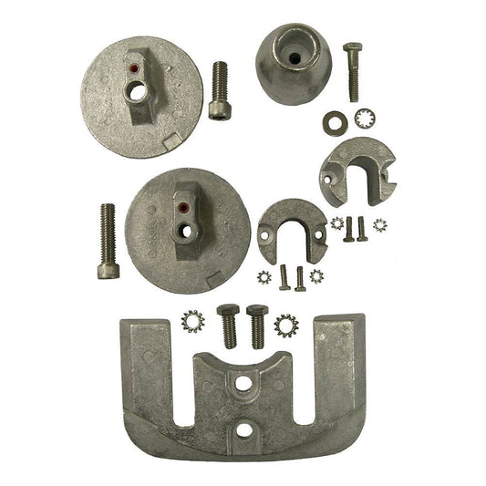 Suncoast Marine and Auto offers Performance Metals Mercruiser Bravo 3 (2004 Later) Complete Anode Kit - Aluminum [10165A]