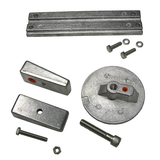 Suncoast Marine and Auto offers Performance Metals Mercury Verado 4 Optimax Complete Anode Kit - Aluminum [10202A]