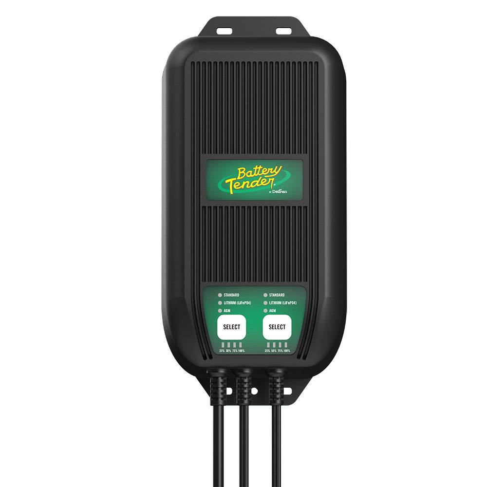 Suncoast Marine and Auto offers Battery Tender WaveCharge Pro 2-Bank, 12V, 20A Battery Charger [022-1007-DL-WH]