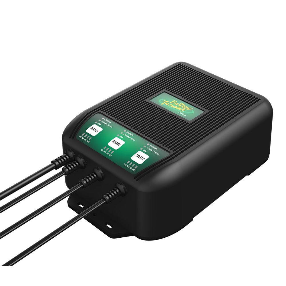 Suncoast Marine and Auto offers Battery Tender WaveCharge Pro 3-Bank 12V, 30A Battery Charger [022-1008-DL-WH]