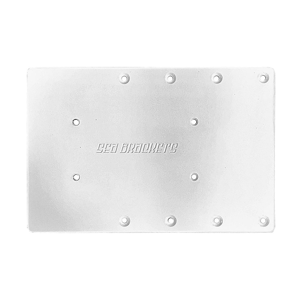 Suncoast Marine and Auto offers Sea Brackets 12" Straight Trolling Motor Plate f/Garmin Force Kraken [SEA2313]