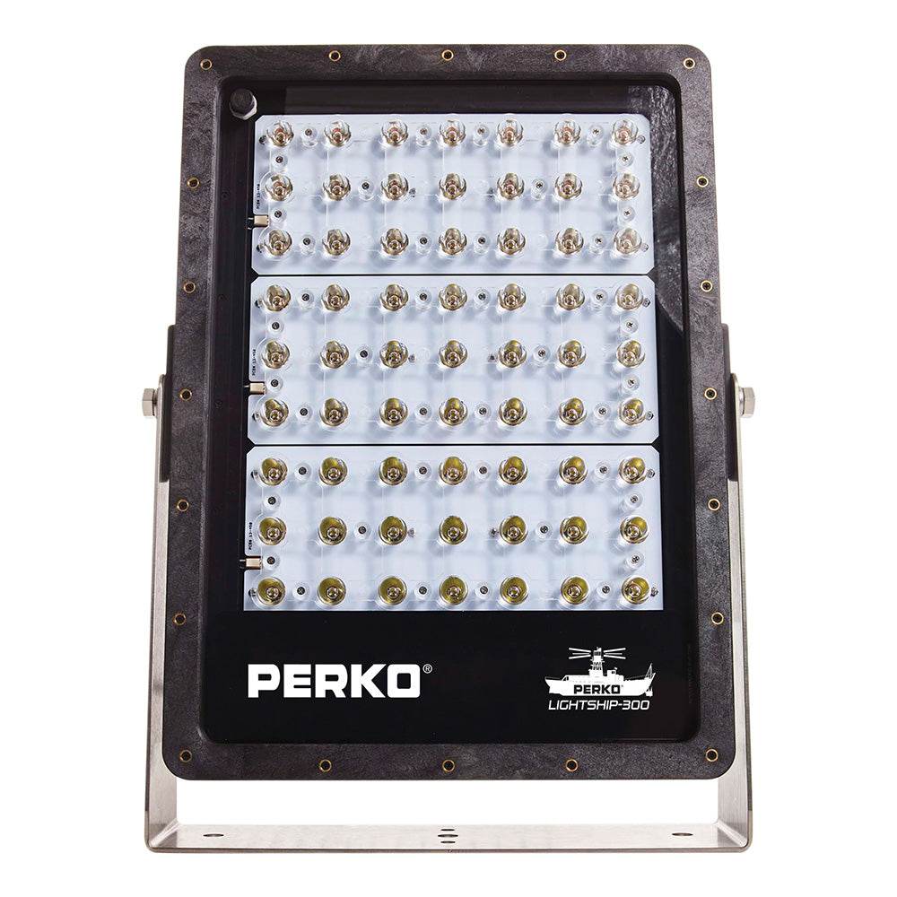 Suncoast Marine and Auto offers Perko Lightship 300 LED High Performance Floodlight - 12/24V - Black [1643300F0B]