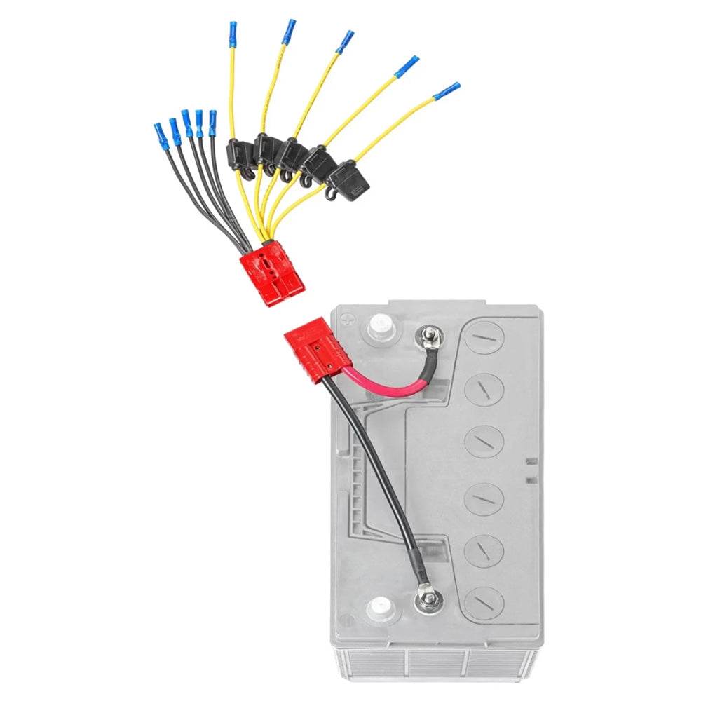 Suncoast Marine and Auto offers Connect-Ease Multi 5 Fused Lead Accessory Connection System [CE12VB5FK]