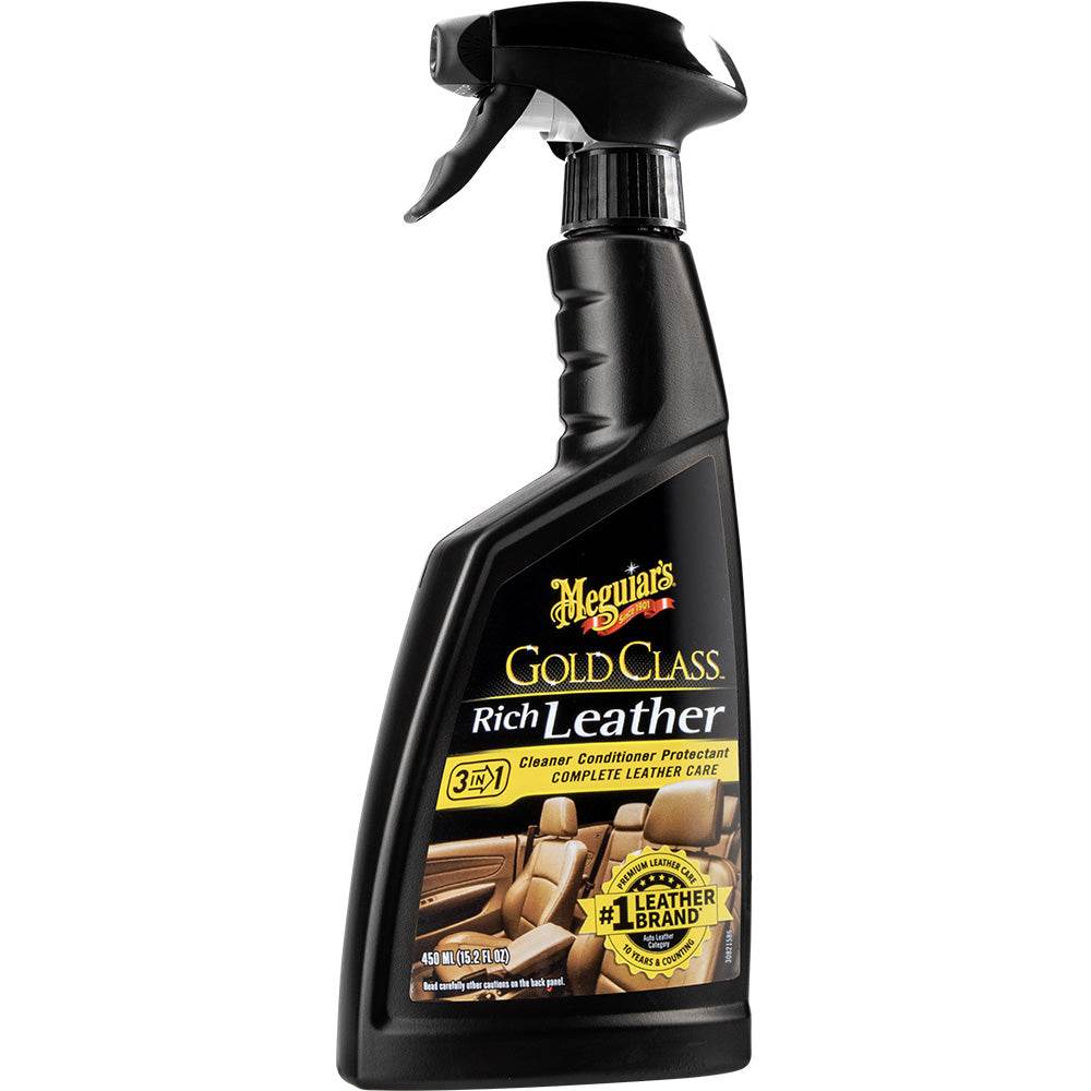 Suncoast Marine and Auto offers Meguiar's Gold Class Rich Leather Spray - 15.2 oz. [G10916]