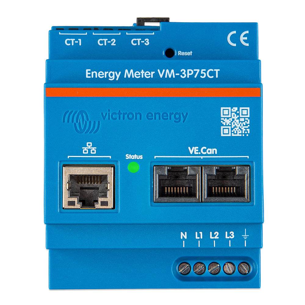 Suncoast Marine and Auto offers Victron Energy Meter VM-3P75CT Single + 3-Phase [REL200300100]