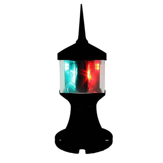 Suncoast Marine and Auto offers Lunasea Tri-Color/Anchor Zero Emission Light Fixture - 12V - Black [LLB-73BK-01-BB]