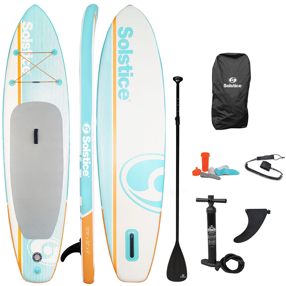 Suncoast Marine and Auto offers Solstice Watersports 10'6" Cruiser Inflatable Stand-Up Paddleboard Kit - Orange [36122]