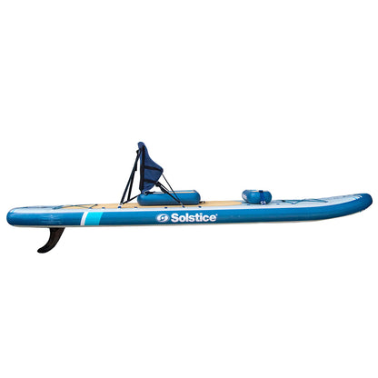 Suncoast Marine and Auto offers Soltice Watersports 10'6" Rambler Inflatable Stand-Up Paddleboard/Kayak 2-In-1 Kit w/Seat Convertible Paddle - Blue [36200]