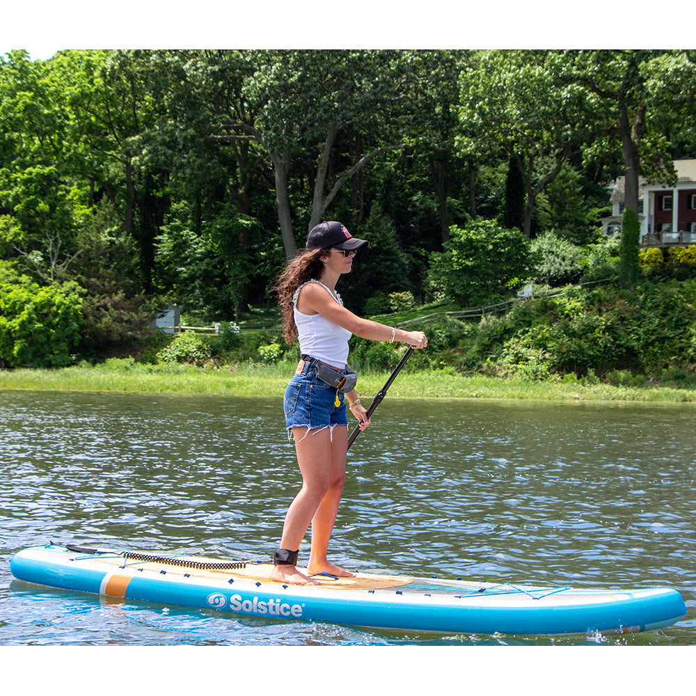 Suncoast Marine and Auto offers Solstice Watersports 10'6" Rambler Inflatable Stand-Up Paddleboard/Kayak 2-In-1 Kit w/Seat Convertible Paddle - Orange [36201]