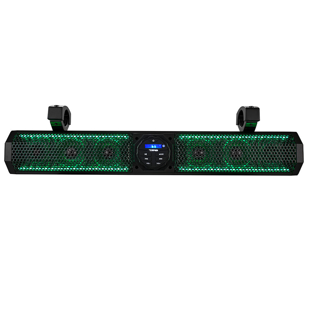 Suncoast Marine and Auto offers DS18 26" Marine Amplified Sound Bar w/Bluetooth 600W w/6 Speaker System RGB LED [SB26BTXRGB]