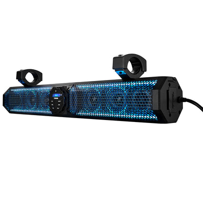 Suncoast Marine and Auto offers DS18 26" Marine Amplified Sound Bar w/Bluetooth 600W w/6 Speaker System RGB LED [SB26BTXRGB]