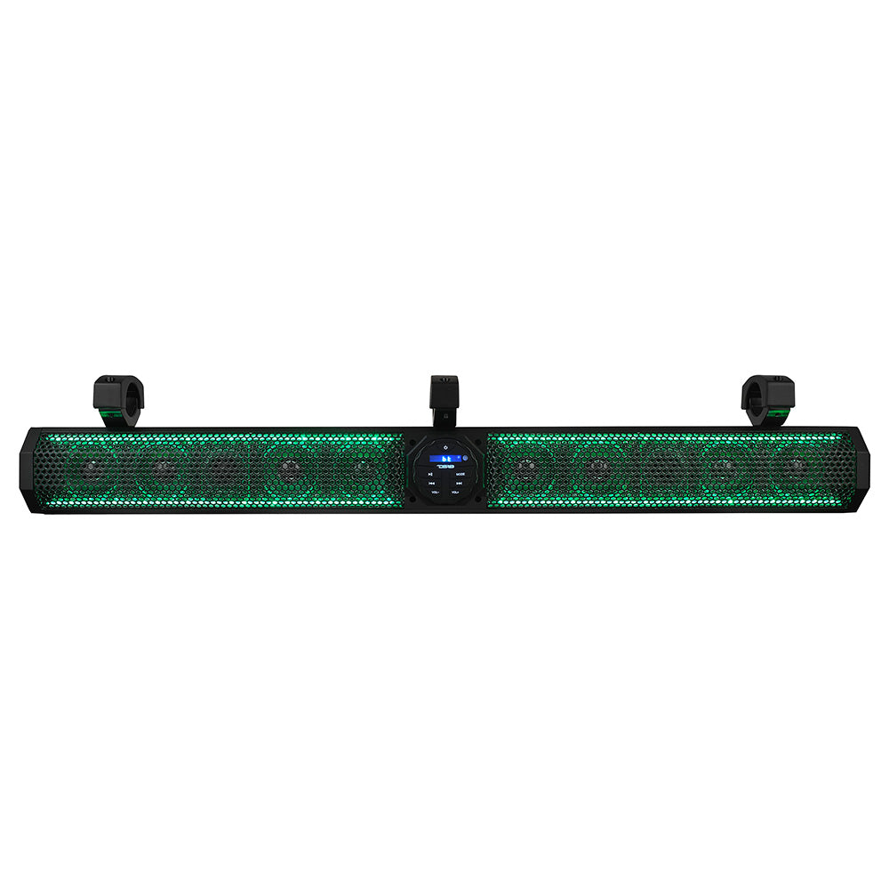 Suncoast Marine and Auto offers DS18 37" Marine Amplified Sound Bar w/Bluetooth 1200W w/10 Speaker System RGB LED [SB37BTXRGB]