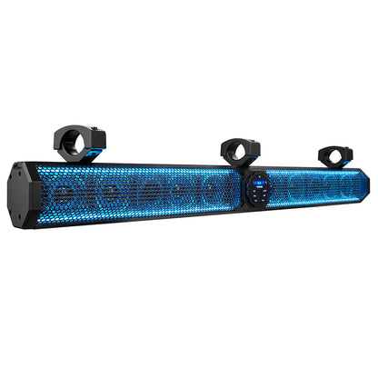 Suncoast Marine and Auto offers DS18 37" Marine Amplified Sound Bar w/Bluetooth 1200W w/10 Speaker System RGB LED [SB37BTXRGB]