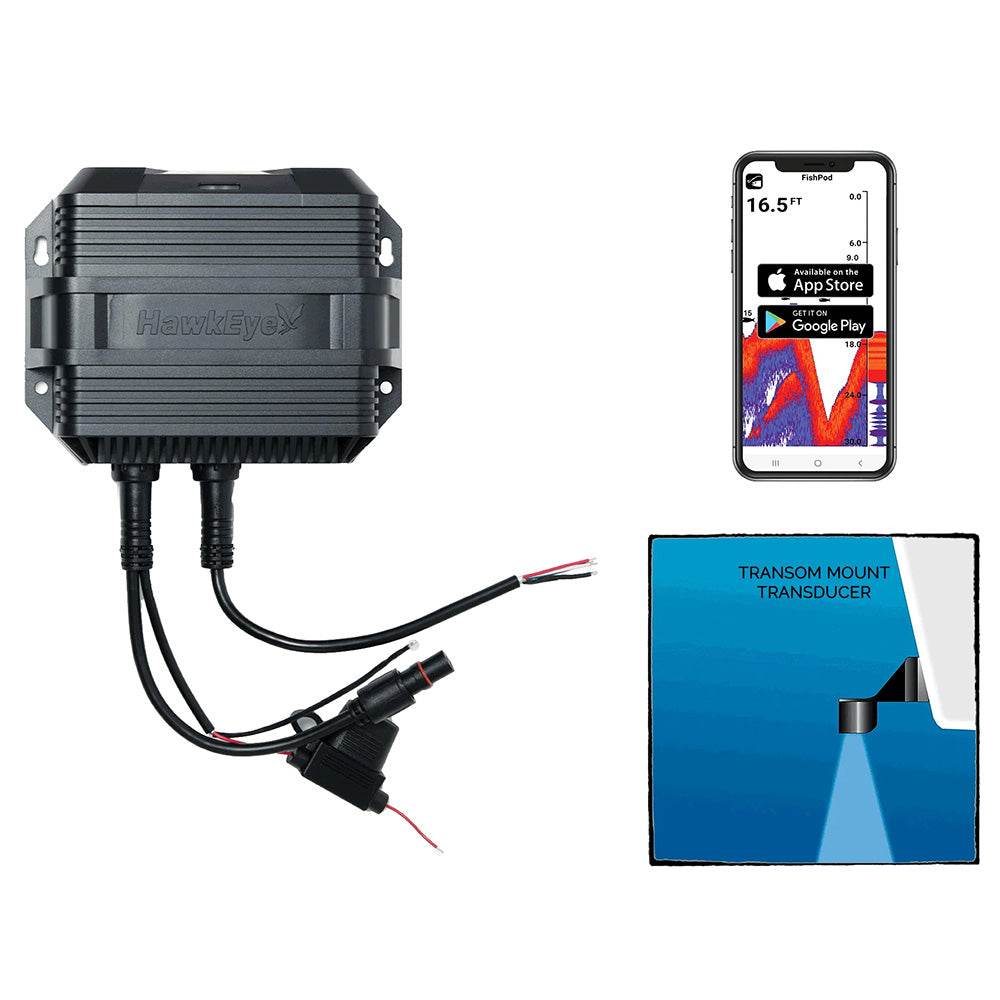 Suncoast Marine and Auto offers HawkEye FishPod 10BX Boat Mount Bluetooth Fishfinder [FP10BX]