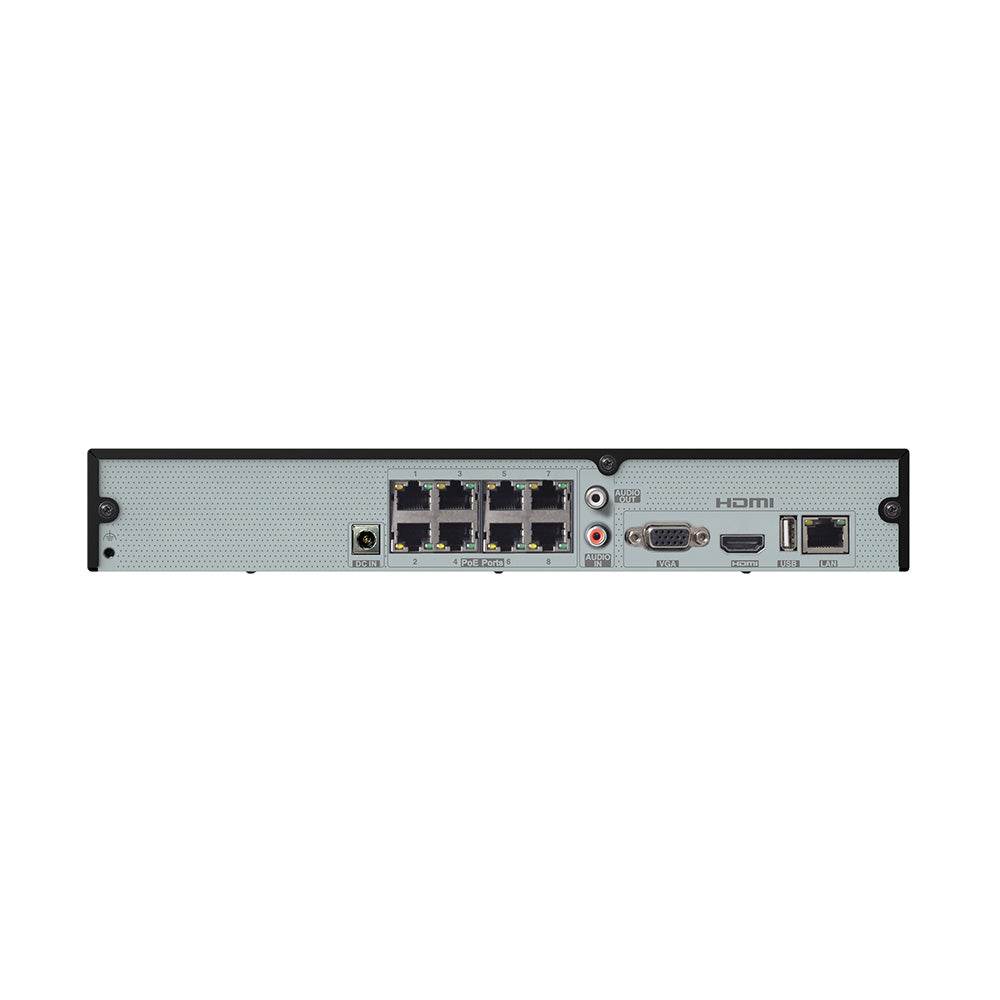 Suncoast Marine and Auto offers Speco 8 Channel 4K Recorder w/Smart Analytics - 8 Built-In POE Ports [N8NRM2TB]