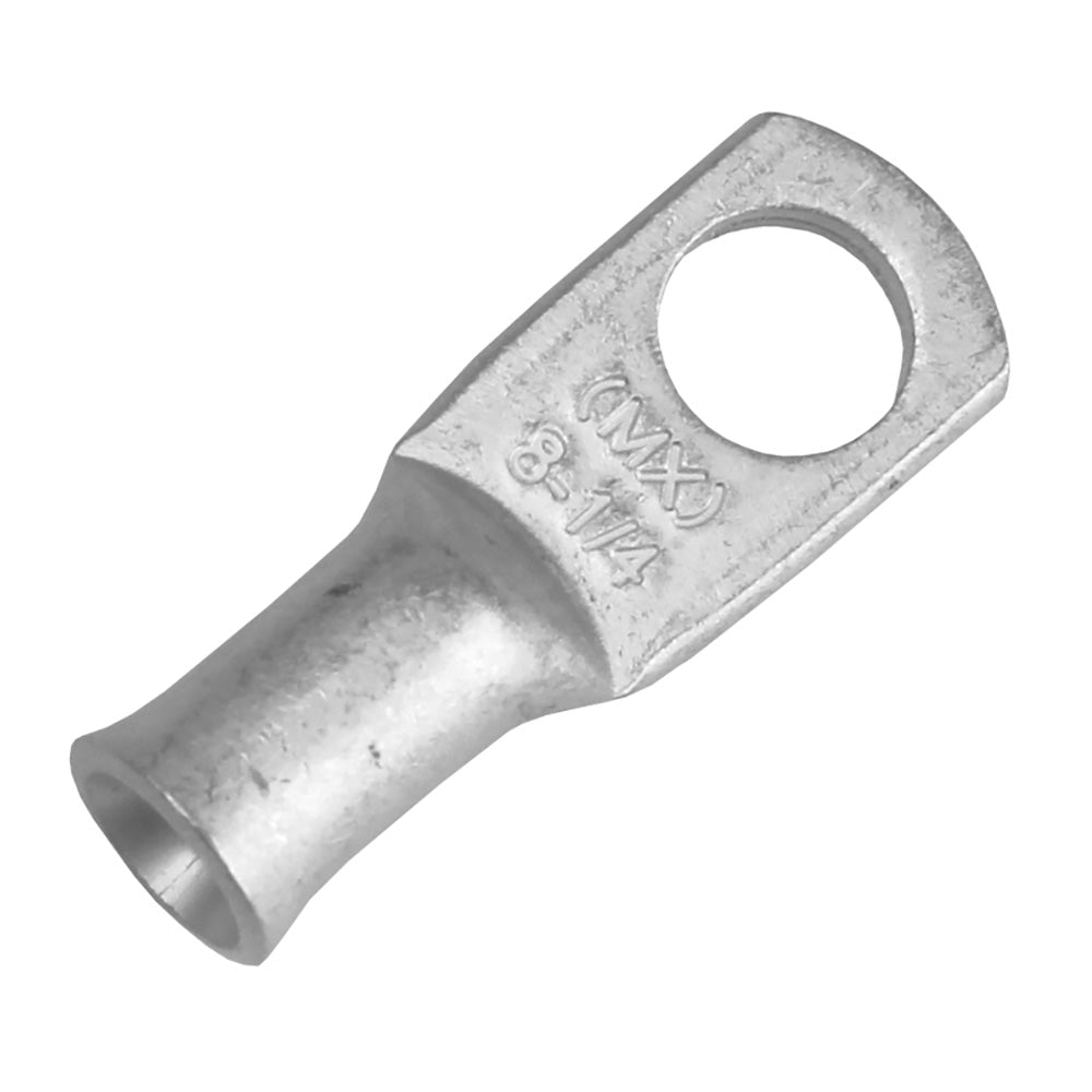 Suncoast Marine and Auto offers Pacer Tinned Lug 8 AWG - 1/4" Stud Size - 10 Pack [TAE8-14R-10]