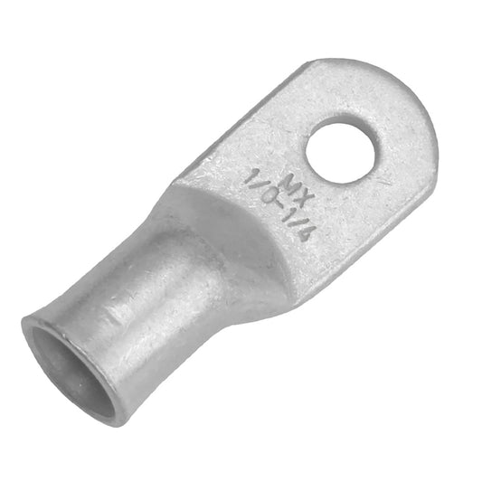 Suncoast Marine and Auto offers Pacer Tinned Lug 1/0 AWG - 1/4" Stud Size - 10 Pack [TAE1/0-14R-10]