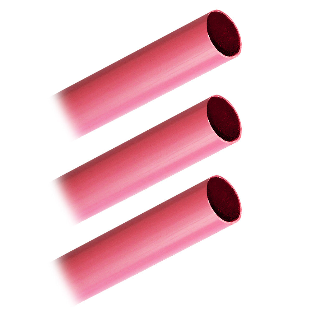 Suncoast Marine and Auto offers Pacer Battery Cable Heavy Wall Heat Shrink Tubing - 3/4" x 12" - Red (3-Pieces) [BHW3/4-12RD-3]