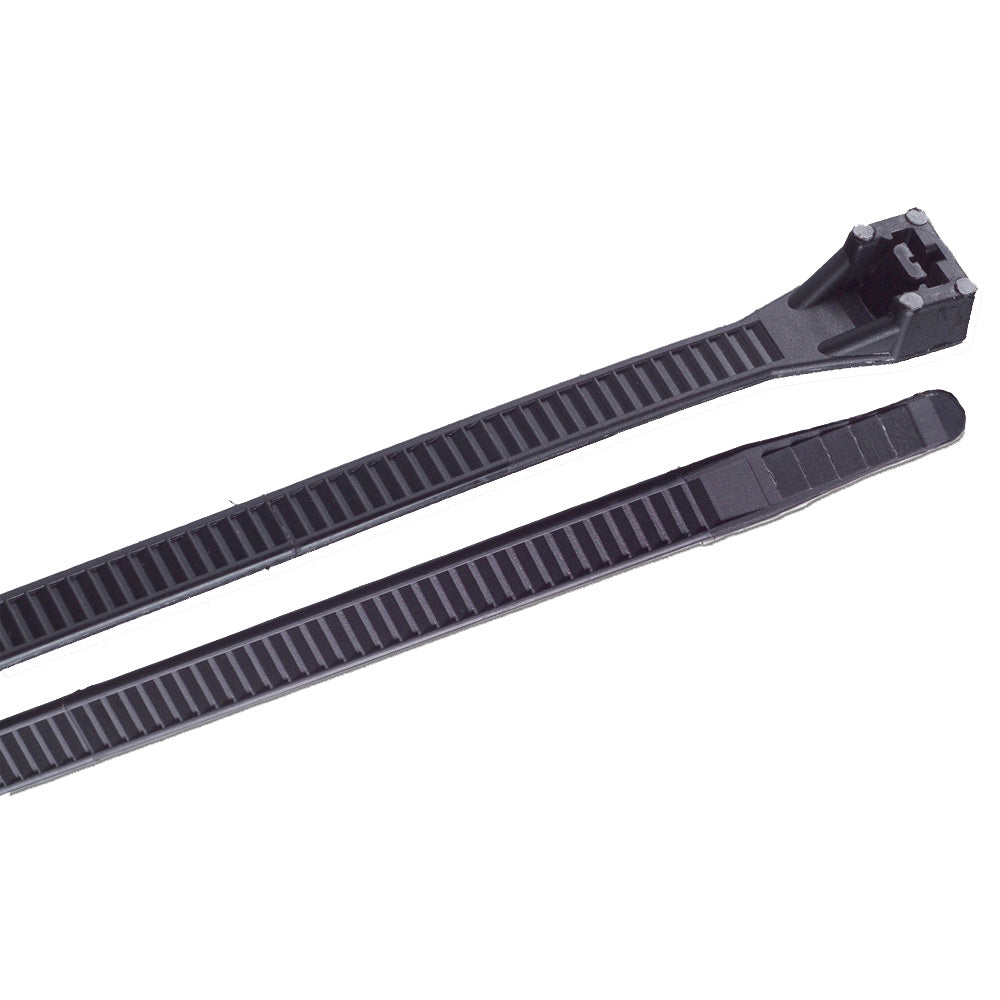 Suncoast Marine and Auto offers Ancor 8" UV Black Heavy Duty Cable Zip Ties - 100 Pack [199207]