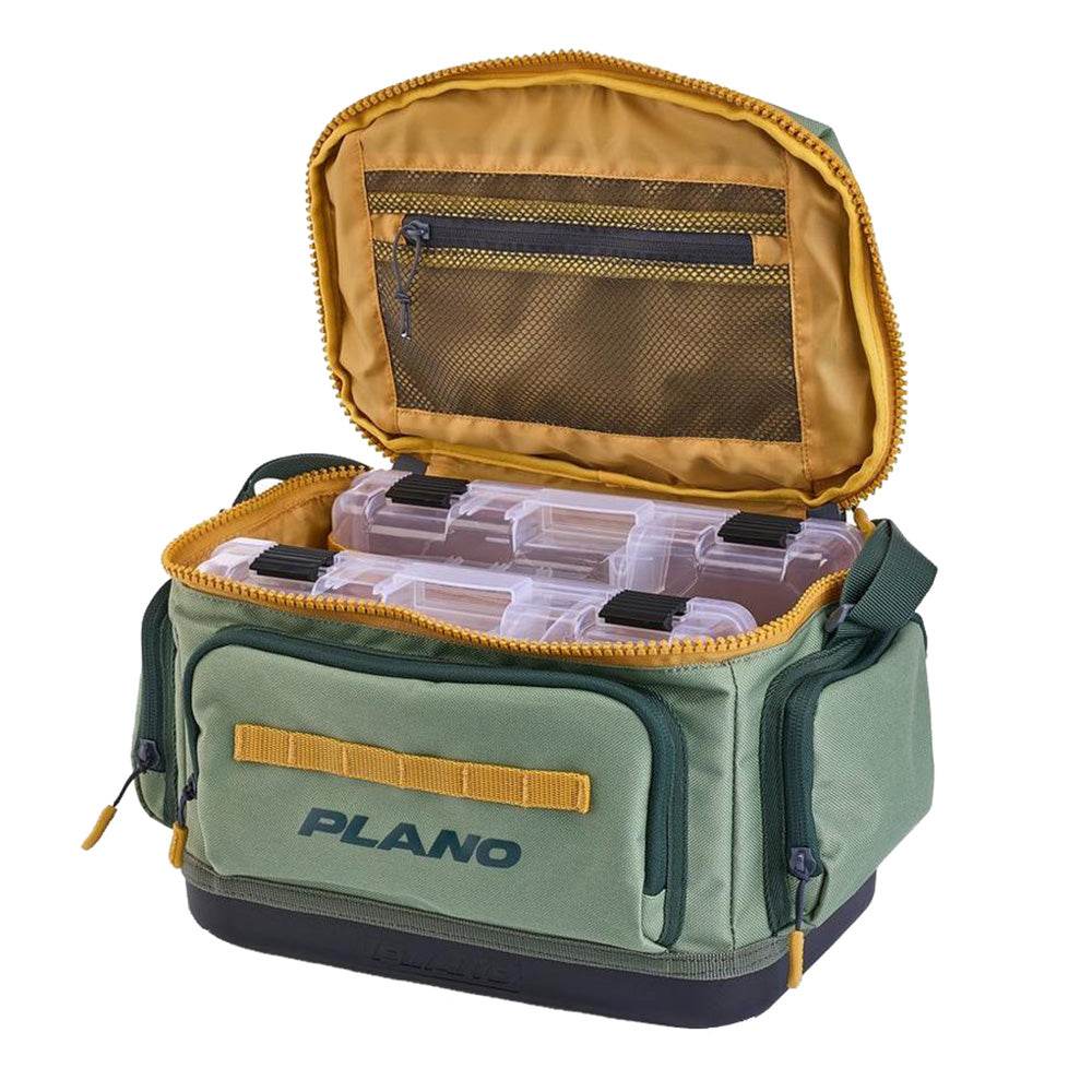 Suncoast Marine and Auto offers Plano Weekend Tackle Bag 3600 - Moss - PLAWKND3600GBTBMOSS [P000163]