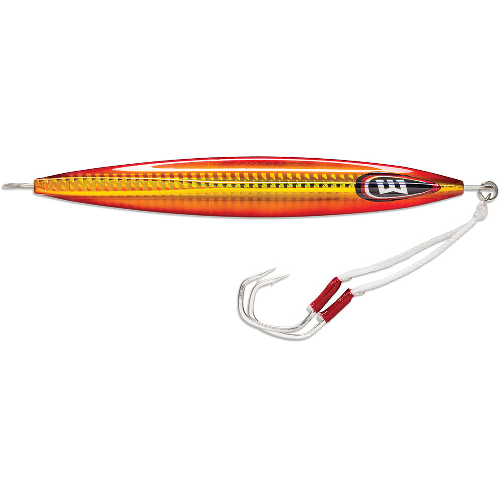 Suncoast Marine and Auto offers Williamson Kensaki 220 Jig - 6.75" - 7-3/4oz - Hot Sauce [KSJX220HS]