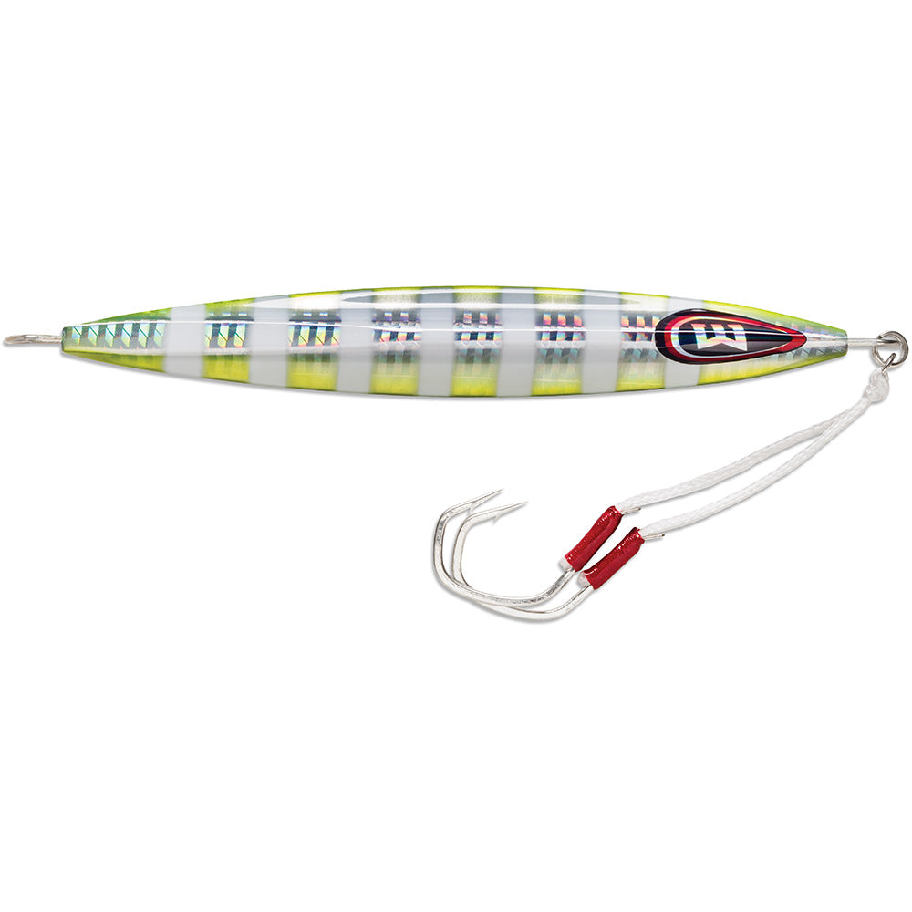 Suncoast Marine and Auto offers Williamson Kensaki 280 Jig - 7.25" - 9-7/8oz - Chartreuse Blink [KSJX280CB]