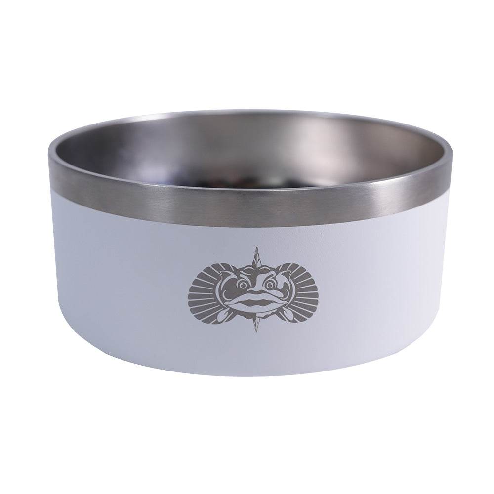 Suncoast Marine and Auto offers Toadfish Non-Tipping Dog Bowl - White [1052]