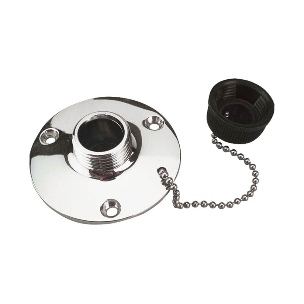 Suncoast Marine and Auto offers Sea-Dog Washdown Water Outlet - Chrome Plated Brass [512120-1]