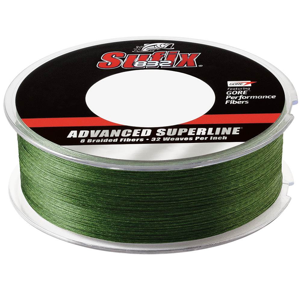 Suncoast Marine and Auto offers Sufix 832 Braid - 50lb - Low-Vis Green - 600 yds [660-250G]