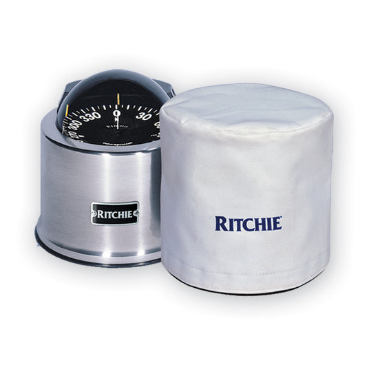 Suncoast Marine and Auto offers Ritchie GM-5-C 5" GlobeMaster Binnacle Mount Compass Cover - White [GM-5-C]