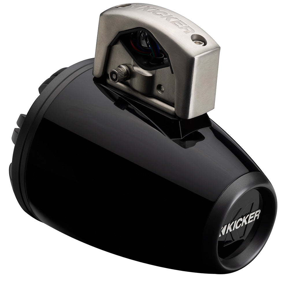 Suncoast Marine and Auto offers KICKER KMTCXL65 6.5" LED Horn Loaded Compression Driver Tower System - Black [51KMTCXL65]