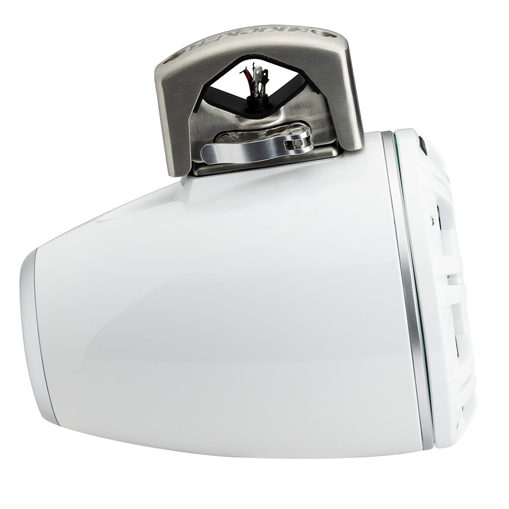 Suncoast Marine and Auto offers KICKER KMTCXL8 8" LED Horn Loaded Compression Driver Tower System - White [51KMTCXL8W]