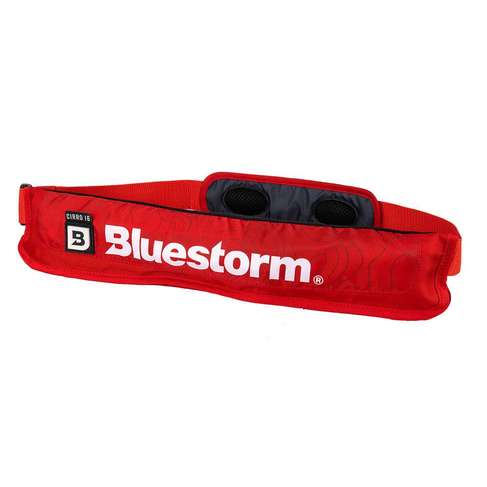 Suncoast Marine and Auto offers Bluestorm Cirro 16 Manual Inflatable Belt Pack - Nitro Red [BS-USD6MM-RED]