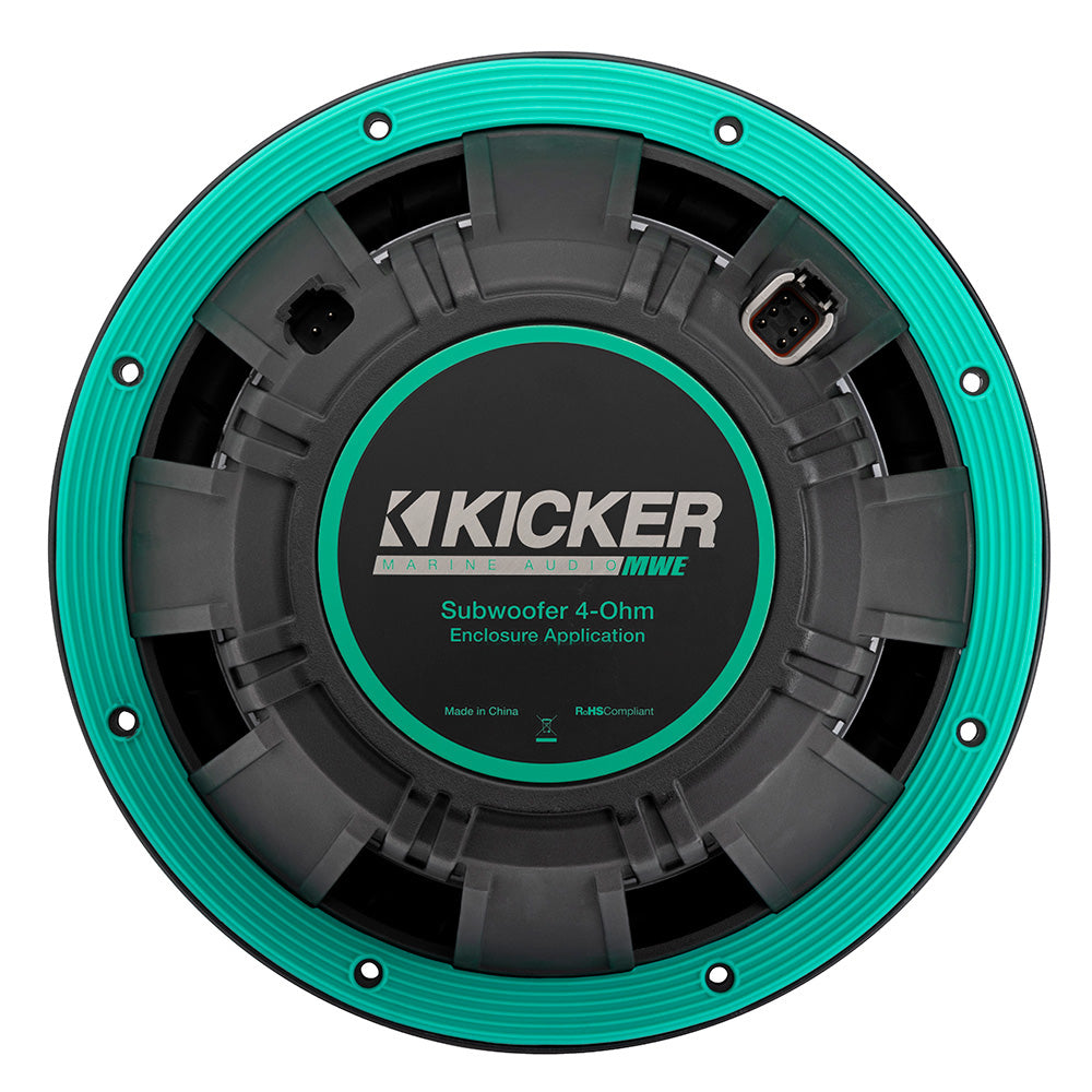 Suncoast Marine and Auto offers KICKER 10" Premium Marine Subwoofer f/Enclosure Applications - 4-Ohm [51MWE104]