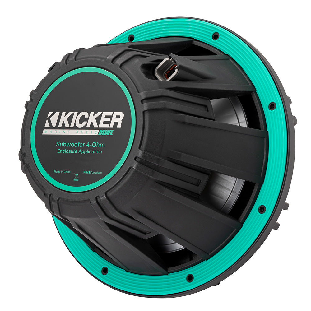 Suncoast Marine and Auto offers KICKER 10" Premium Marine Subwoofer f/Enclosure Applications - 4-Ohm [51MWE104]