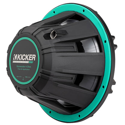 Suncoast Marine and Auto offers KICKER 12" Premium Marine Subwoofer f/Free-Air Applications - 4-Ohm [51MWF124]