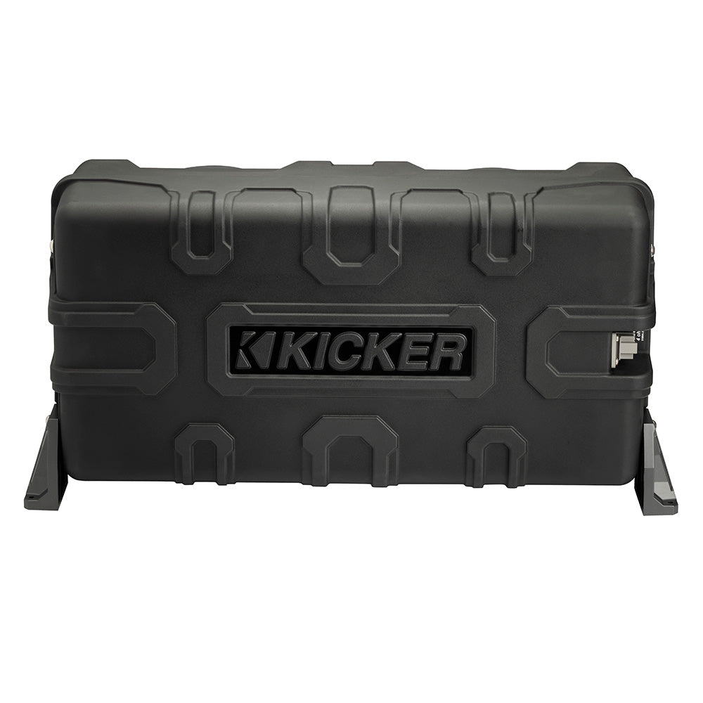 Suncoast Marine and Auto offers KICKER 10" Loaded Premium Marine Enclosure w/Passive Radiator - 4-Ohm [51MWLE104]