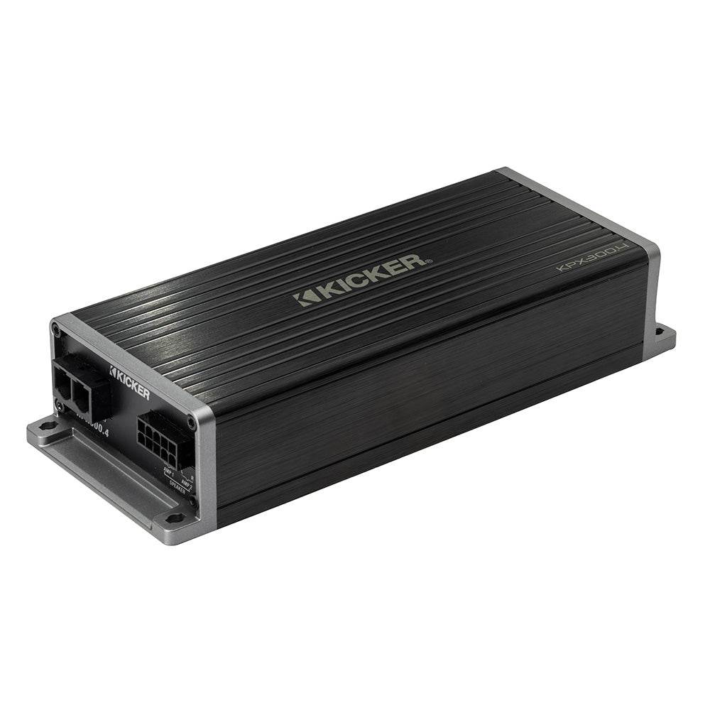 Suncoast Marine and Auto offers KICKER KPX300.4 4x75W Full-Range Compact Amplifier [51KPX3004]