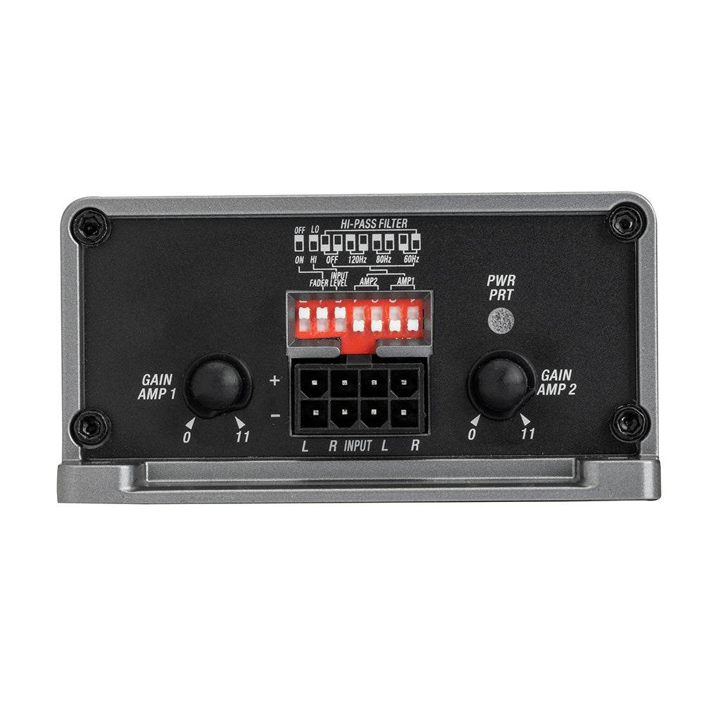 Suncoast Marine and Auto offers KICKER KPX300.4 4x75W Full-Range Compact Amplifier [51KPX3004]