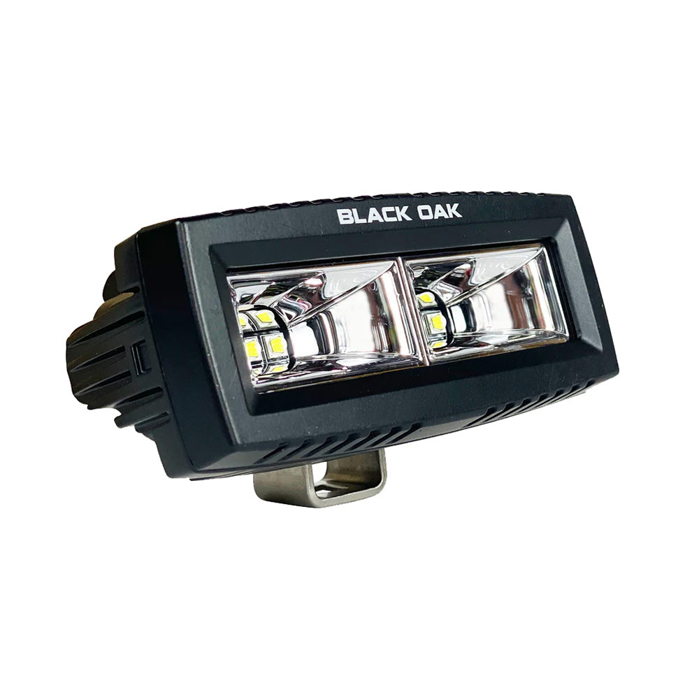 Suncoast Marine and Auto offers Black Oak 4" Marine Spreader Light Flood Scene LED Pro Series 3.0 - Black [4BMS-S]