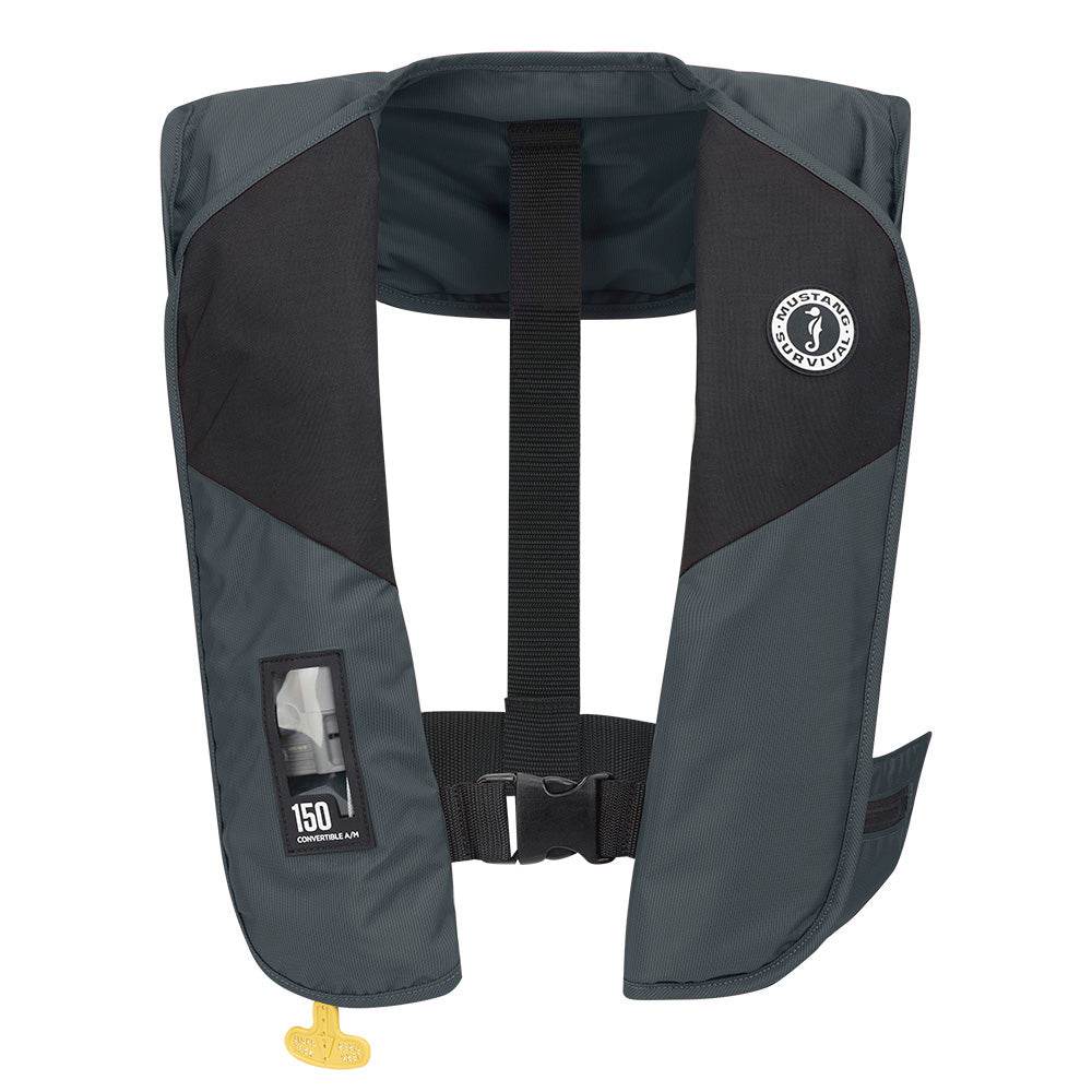 Suncoast Marine and Auto offers Mustang MIT 150 Convertible A/M Inflatable PFD - Admiral Grey [MD2020-191-0-235]