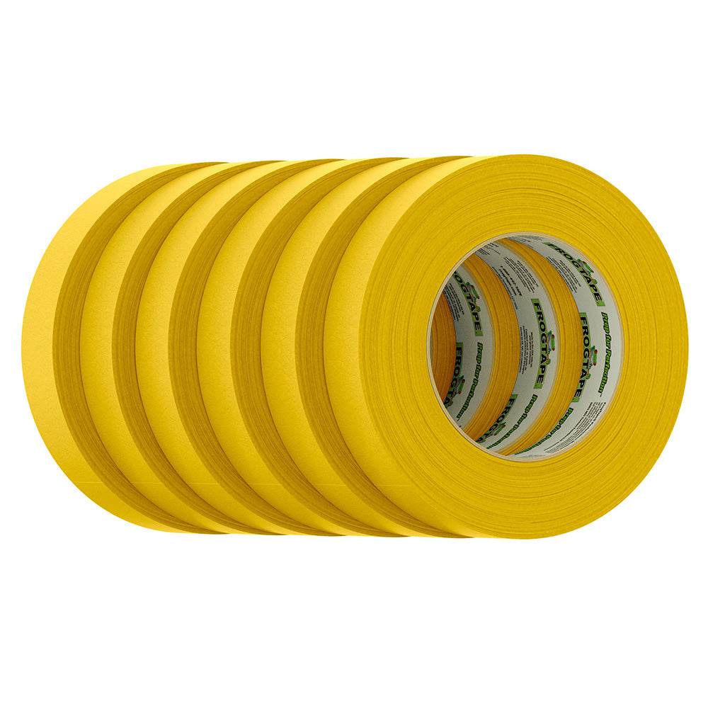 Suncoast Marine and Auto offers FrogTape CP 225 Medium-High Adhesion Masking Tape - 24MM x 55M x 6-Pack - Gold - Rated for 225F [105320]