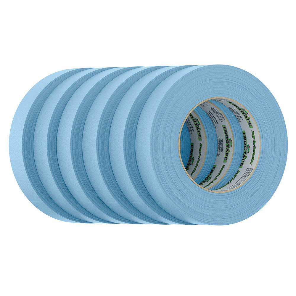 Suncoast Marine and Auto offers FrogTape CP 250 Medium-High Adhesion Masking Tape - 24MM x 55M x 6-Pack - Light Blue - Rated for 250F [105327]