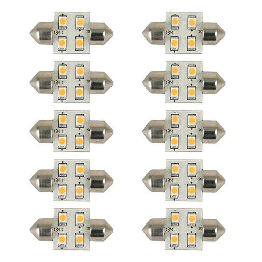 Suncoast Marine and Auto offers Scandvik 41174 Bulb Warm White *10-Pack [41174]