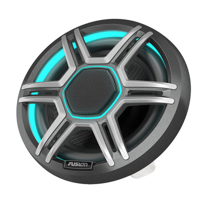 Suncoast Marine and Auto offers Fusion Apollo 6.5" LED Marine Speakers w/Sports Grey Grille [010-02918-03]