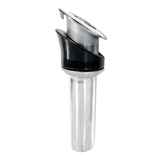 Suncoast Marine and Auto offers Tigress 9" 30-Degree Rod Holder - Screwless - Stainless Steel [77275]