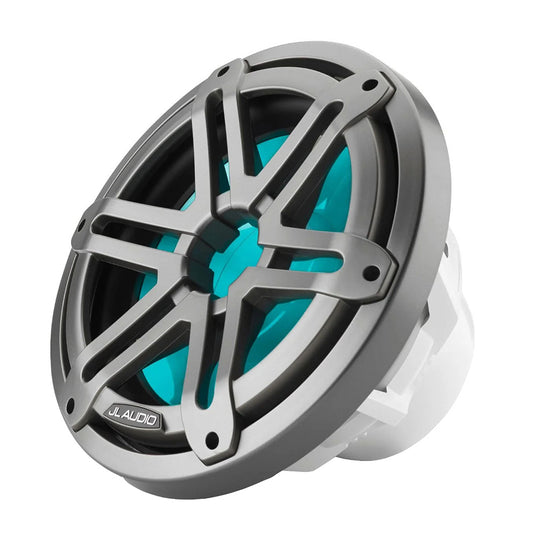 Suncoast Marine and Auto offers JL Audio M3 10" Marine Subwoofer w/Grey Metallic Sport Grille RGB LED Lighting - M3-10IB-S-Gm-i-4 [010-03264-00]