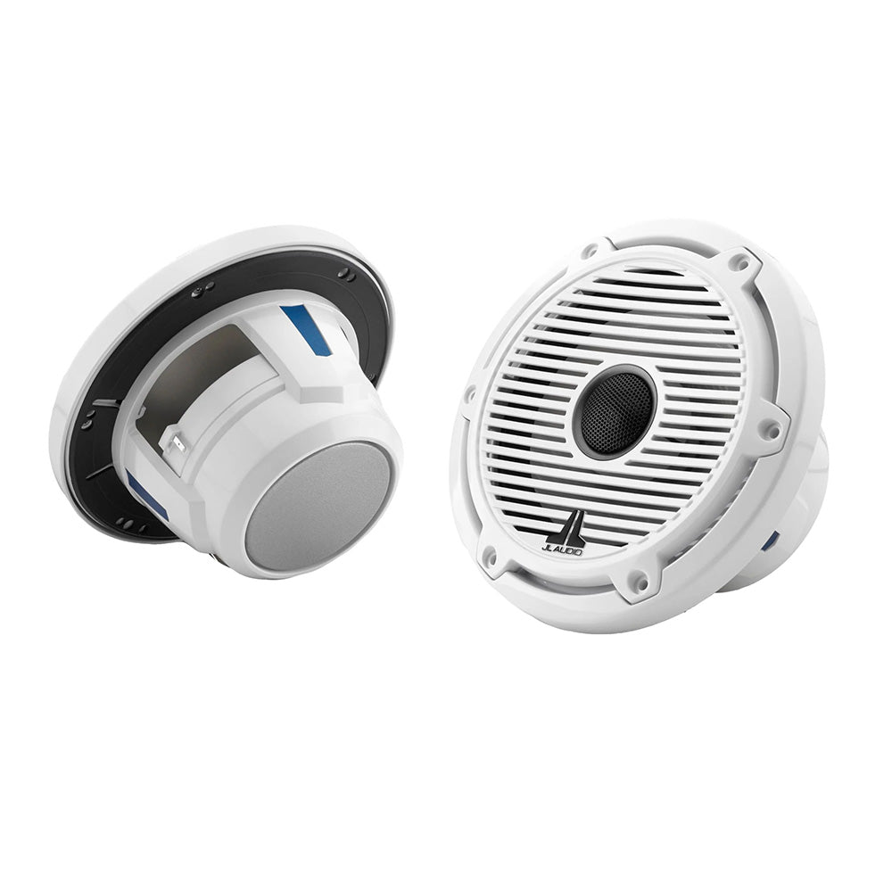 Suncoast Marine and Auto offers JL Audio M6 Series 6.5" Marine Coaxial Speakers w/Gloss White Classic Grille Black Tweeter Mesh - M6-650X-C-GwGw [010-03089-00]